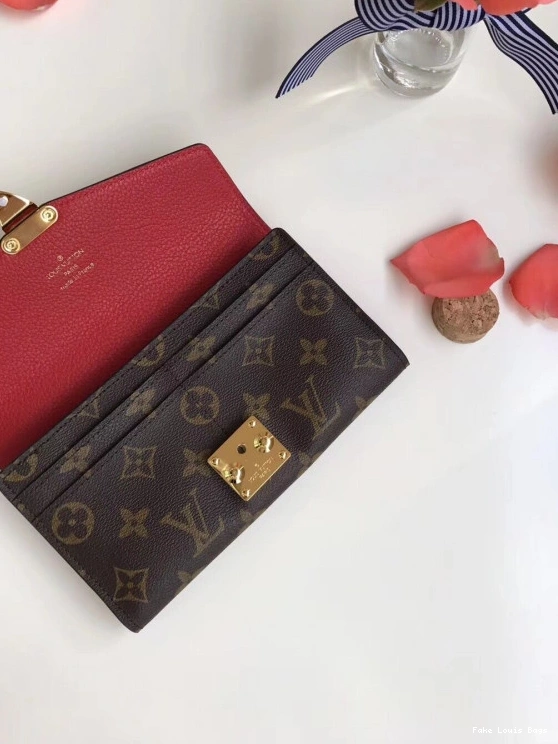Rep ladies wallet Vuitton Pallas Louis 0710